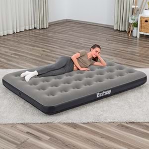 Bestway Ultra Queen 2 Kişilik Şişme Yatak + Elektrikli Pompa 191x137x22cm 671GZ BW144