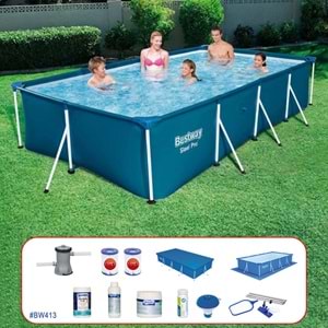 Prefabrik Havuz Seti 400cmx211x81cm Bw413 56405