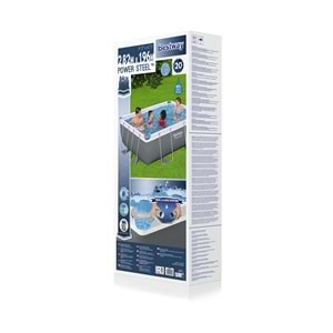 Bestway Gölgelikli Prefabrik Havuz Seti 282x196x84cm Bw568 56629