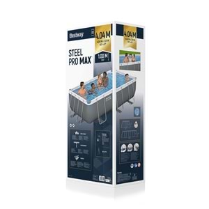 Bestway Gölgelikli Prefabrik Havuz Seti 404x201x100cm BW569 56441
