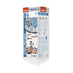 Bestway Prefabrik Gölgelikli Full Havuz Seti 366 cm x 76 cm BW572 56416