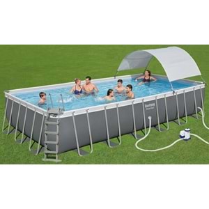 Bestway Gölgelikli Büyük Prefabrik Havuz 732x366x132cm 56474 BW599