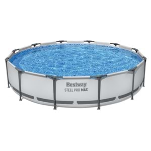 Bestway Steel Pro MAX Yer Üstü Gölgelikli Prefabrik Havuz Seti 366cm x 76cm 56416 BW607