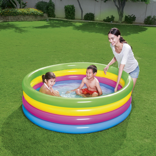 Bestway Pompasıyla 51117, 4 Boğum, Şişme Aile ve Çocuk Havuzu -157X46CM