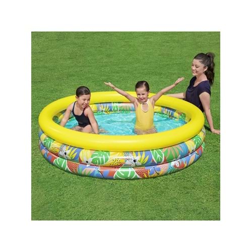 Bestway ® 51203 Floral Paradise™ Çiçekli Oyun Havuzu 1,68 M x 38 cm