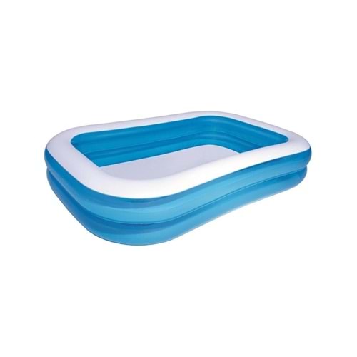 Bestway Büyük dikdörtgen havuz, 262x175x51cm, serinleme ve eğlence için ideal, pompa dahil değil