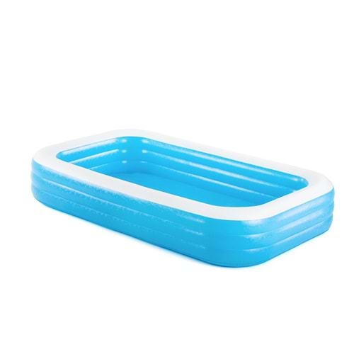 Bestway 54009 Şişme Havuz 305X183X56CM Pompa ve Örtü ile Kullanıma Uygun Dayanıklı Malzeme 305X183X56CM