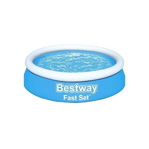 Bestway Fast Set Zemin Üstü Havuz, Pompasız Çap 244 X 61 Cm 57448