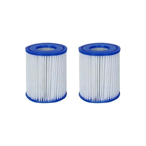 Bestway Havuz Filtresi Kartuşu Typ (Iı) / Bestway 58094 Havuz Devir Daim Pompası Kartuşu 2'li Set