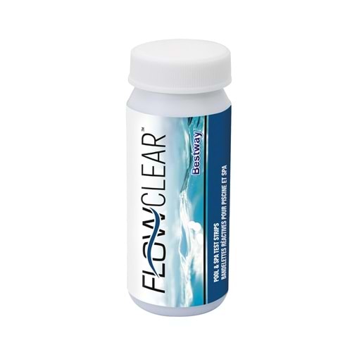 Bestway ® 58142 Havuz & Spa 3'lü Kimyasal Test Şeridi 50'lik Paket