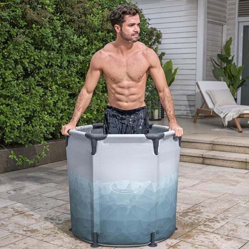 Lay-Z-Spa Soğuk Terapi Buz Banyosu Küveti, Tek Kişilik 6002K