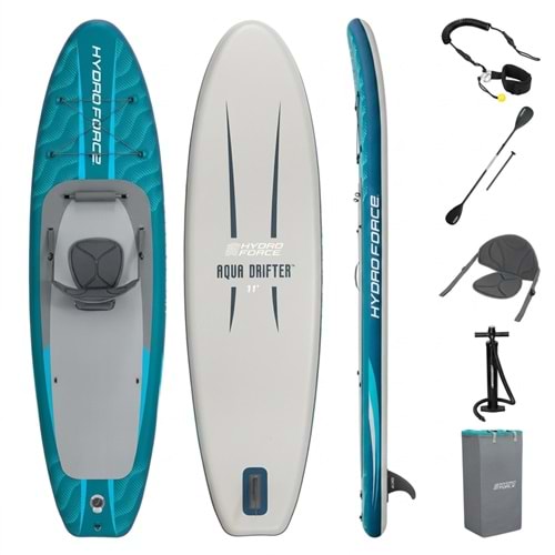 Bestway Hydro Force SUP Allround Board Set Aqua Drifter with Seat 335 x 91.5 x 15 cm