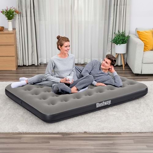 Outlet Bestway Ultra Queen 2 Kişilik Şişme Yatak 191x137x22cm 671GZ