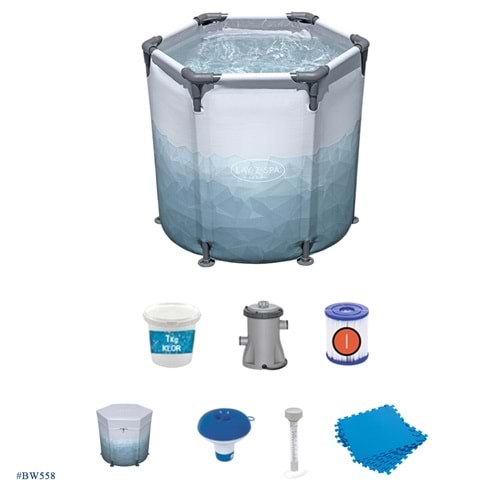 Lay-Z-Spa Soğuk Terapi Buz Banyosu Küveti Seti, Tek Kişilik BW558 6002K