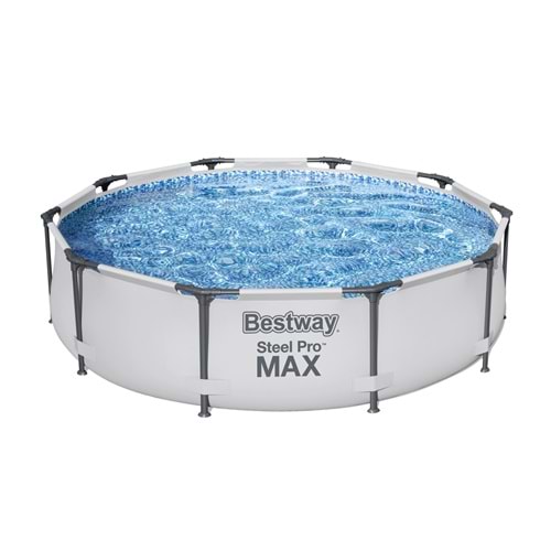 Bestway Steel Pro MAX Gölgelikli Yer Üstü Prefabrik Havuz 305cm x 76cm 56406 BW608