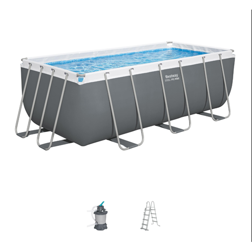 Bestway® 56457 Steel Pro Max™ Above Ground Pool Set 4.12 M X 2.01 M X 1.22 M