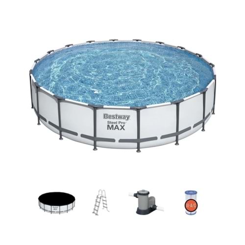 Bestway Steel Pro Büyük Aile Yüzme Havuzu 549 X 122 Cm 56462 JTRD56462-2