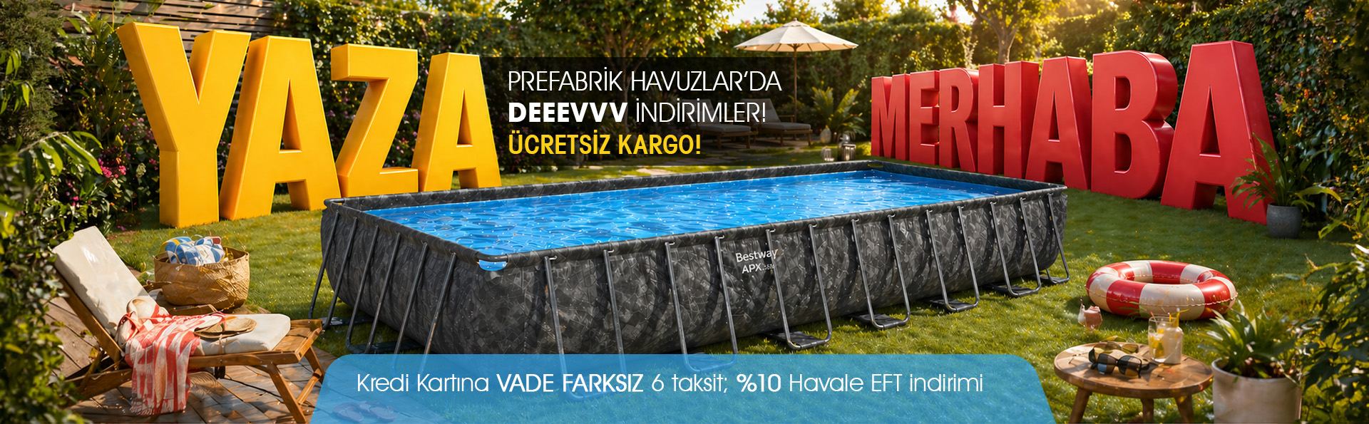 Kampanyalı Prefabrik Havuzlar